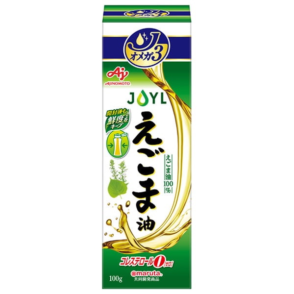 J-オイルミルズ AJINOMOTO えごま油 100g×8本入