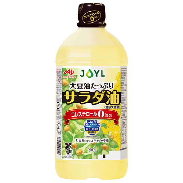 J-オイルミルズ AJINOMOTO サラダ油 900g×10本入