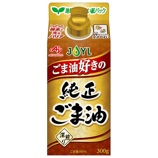 J-オイルミルズ AJINOMOTO ごま油好きの純正ごま油 300g×6本入