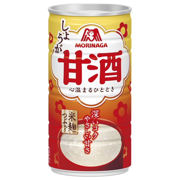 森永製菓 甘酒(しょうが) 190g缶×30本入×(2ケース)