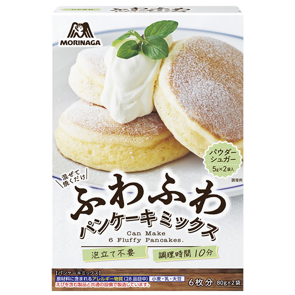 森永製菓 ふわふわパンケーキミックス 170g×24箱入