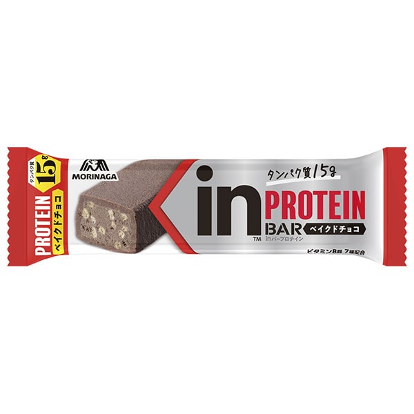 森永製菓 inバー プロテイン ベイクドチョコ 12本入