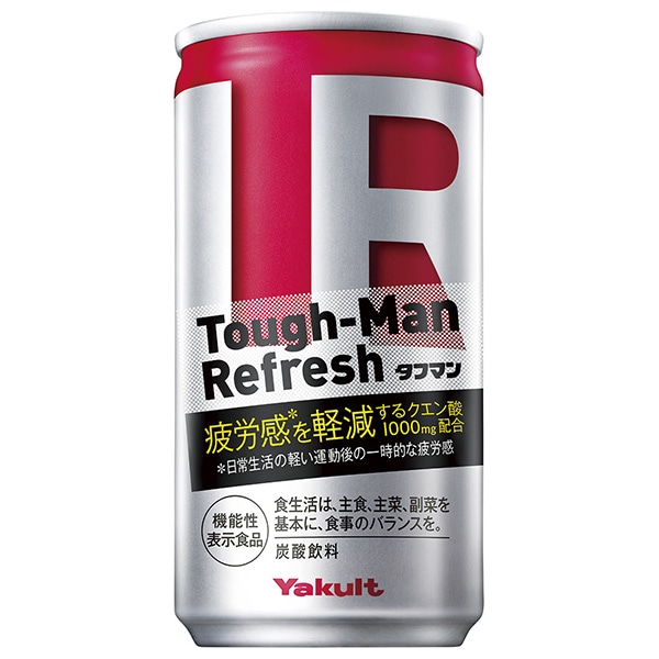 ヤクルト Tough-Man Refresh(タフマン リフレッシュ)【機能性表示食品】 190g缶×30本入×(2ケース)