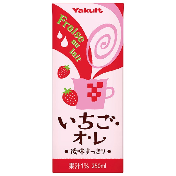 ヤクルト いちご・オ・レ 250ml紙パック×24本入