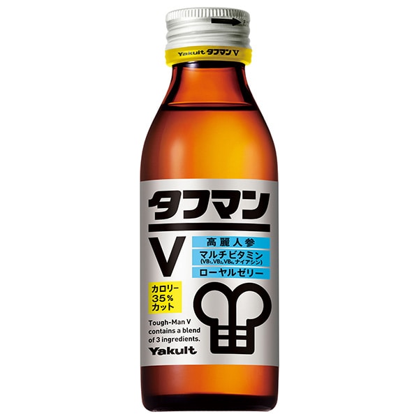 ヤクルト タフマンV 110ml瓶×40本入×(2ケース)