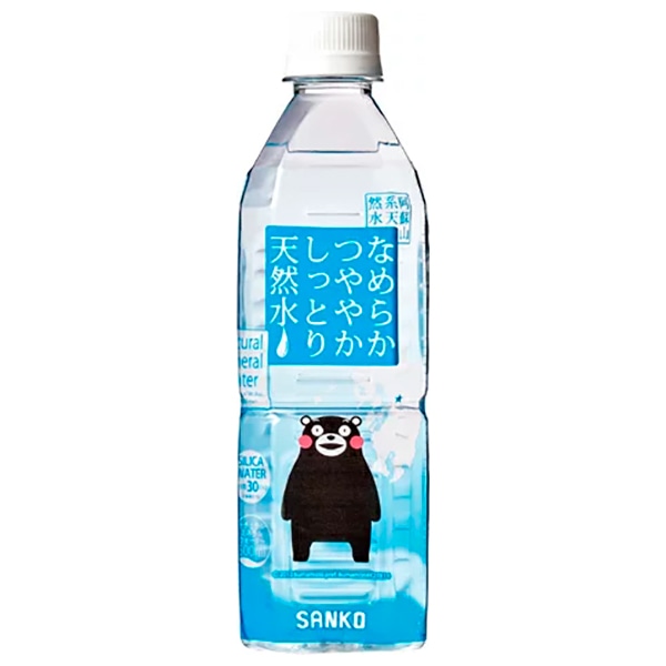 サンコー なめらかつややかしっとり天然水 500mlペットボトル×24本入