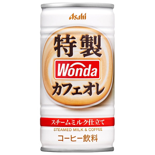 アサヒ飲料 WONDA(ワンダ) 特製カフェオレ 185g缶×30本入