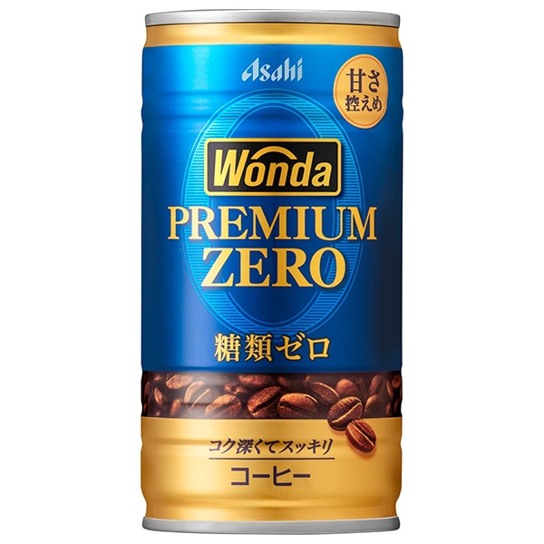 アサヒ飲料 WONDA(ワンダ) プレミアムゼロ 185g缶×30本入×(2ケース)