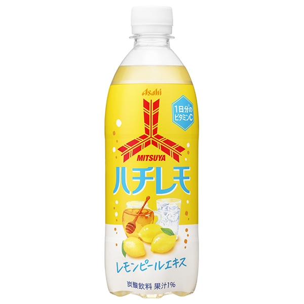 アサヒ飲料 三ツ矢 ハチレモ 500mlペットボトル×24本入×(2ケース)