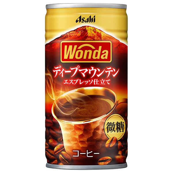 アサヒ飲料 WONDA(ワンダ) ディープマウンテン 185g缶×30本入×(2ケース)