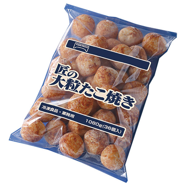 テーブルマーク 匠の大粒たこ焼き 1080g(36個)×6袋入 冷凍商品