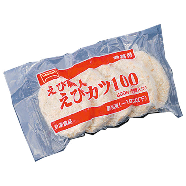 テーブルマーク えび職人 えびカツ100 500g(5個)×6袋入 冷凍商品