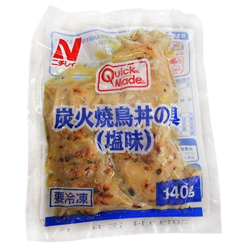 ニチレイ QM炭火焼鳥丼の具(塩味) 140g×30袋入 冷凍商品