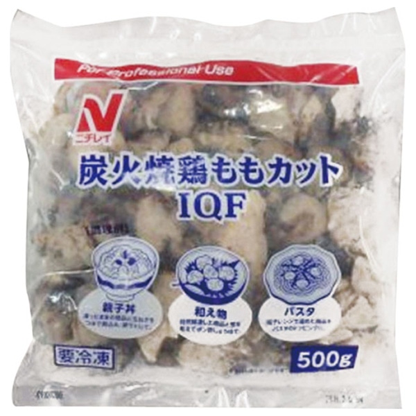 ニチレイ 炭火焼鶏ももカットIQF 500g×12袋入 冷凍商品