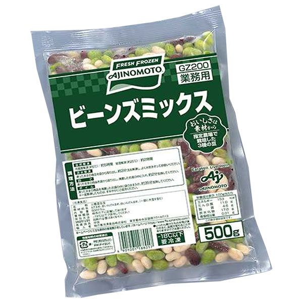 味の素 ビーンズミックス 500g×10袋入 冷凍商品