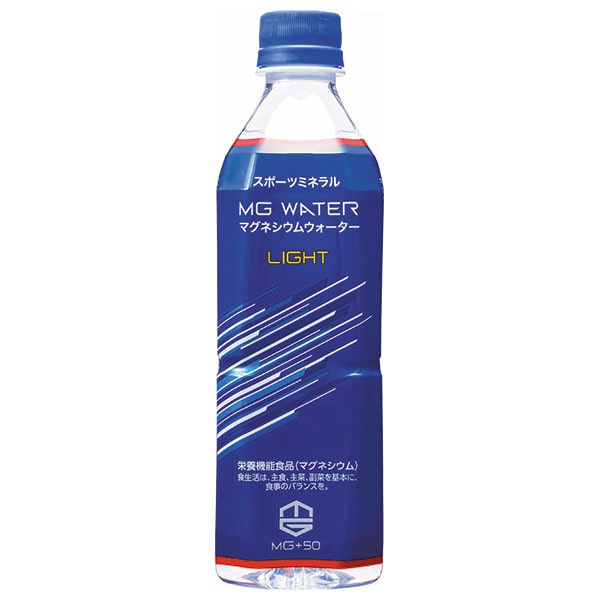 赤穂化成 スポーツミネラル MGウォーター LIGHT 500mlペットボトル×24本入