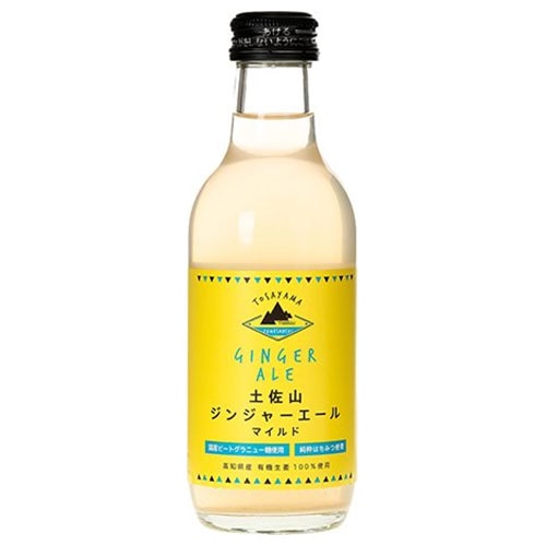 夢産地とさやま 土佐山 ジンジャーエール マイルド M 200ml瓶×20本入