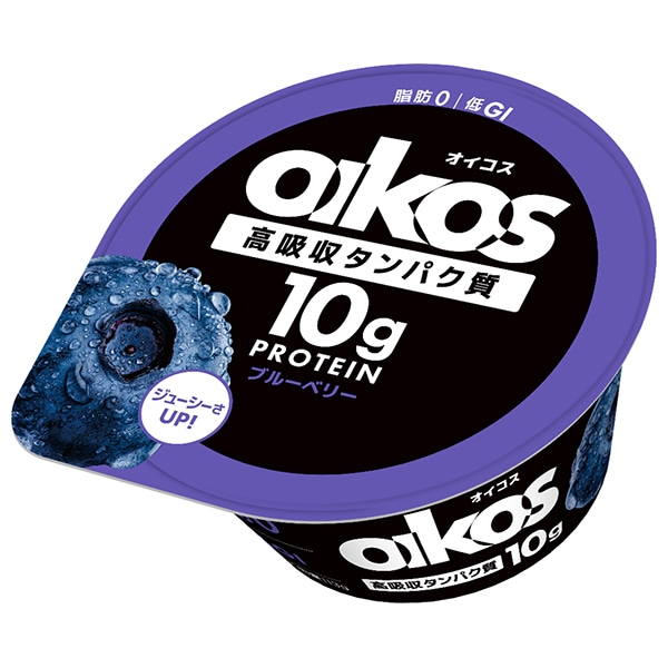 【チルド商品】ダノンジャパン ダノンオイコスヨーグルト 高吸収タンパク質 ブルーベリー 113g×12個入×(2ケース) メーカー 問屋直送