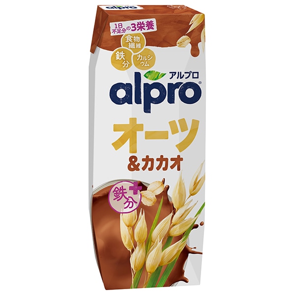 ダノンジャパン アルプロ オーツ&カカオ 250ml紙パック×18本入×(2ケース)
