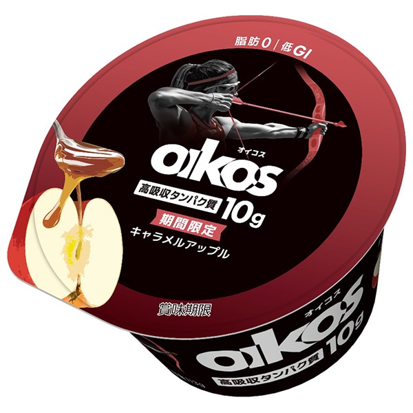 ダノンジャパン 【チルド商品】ダノン オイコスヨーグルト 高吸収タンパク質 キャラメルアップル 113g×12個入 メーカー 問屋直送