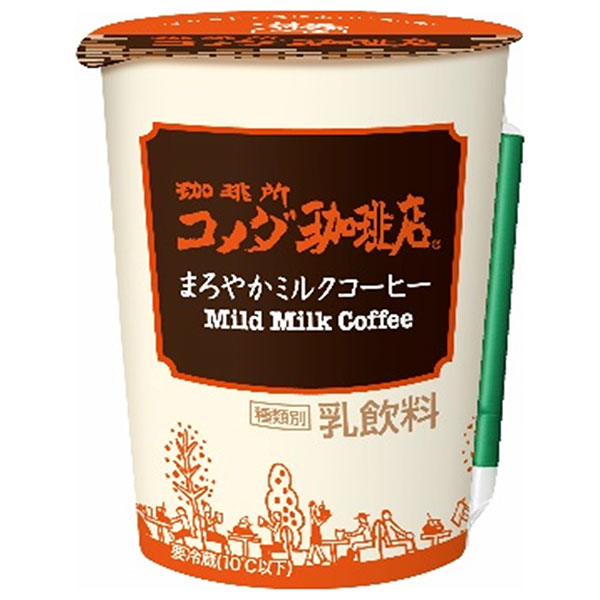 トーヨービバレッジ 珈琲所 コメダ珈琲店 まろやかミルクコーヒー 290ml×10本入×(2ケース) チルド 冷蔵品