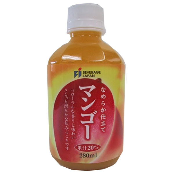 ビバレ・ジャパン なめらか仕立て マンゴー20% 280mlペットボトル×24本入×(2ケース)