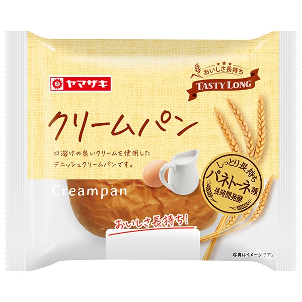 山崎製パン パネトーネ種 クリームパン 10個入×(2ケース)