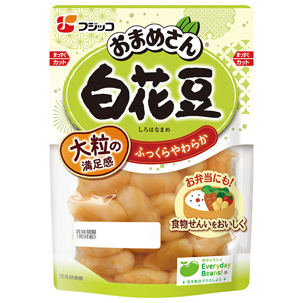 フジッコ おまめさん 白花豆 140g×10袋入×(2ケース)