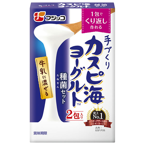 フジッコ カスピ海ヨーグルト種菌セット 6g(3g×2)×10(5×2)箱入×(2ケース)