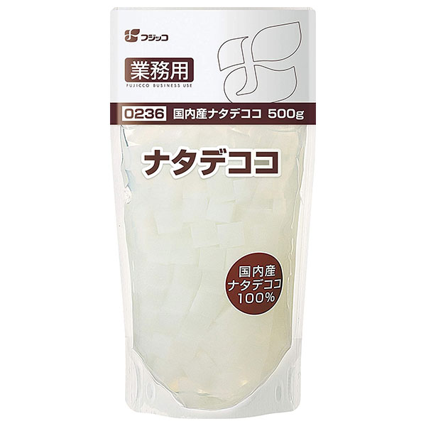 フジッコ 業務用国内産ナタデココ 500g袋×10袋入×(2ケース)