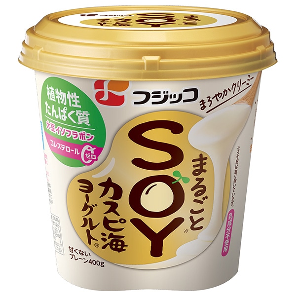 フジッコ まるごとSOY カスピ海ヨーグルト 400g×6箱入 チルド 冷蔵品