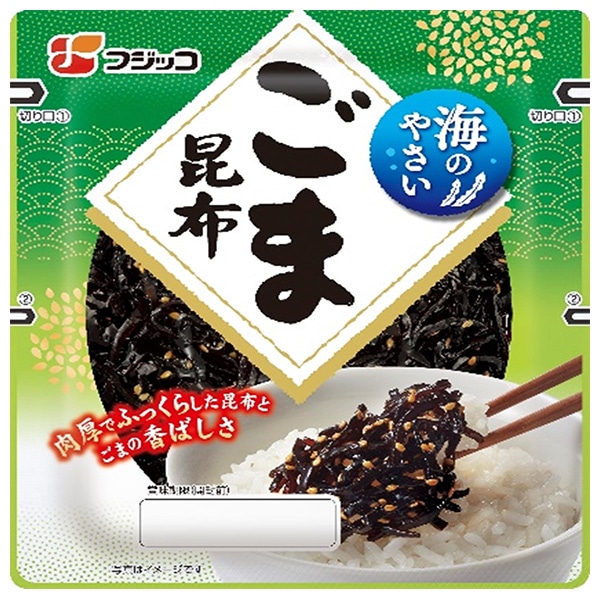 フジッコ 海のやさい ごま昆布 102g×10袋入×(2ケース)