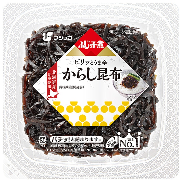 フジッコ ふじっ子煮 からし昆布 74g×24(12×2)個入