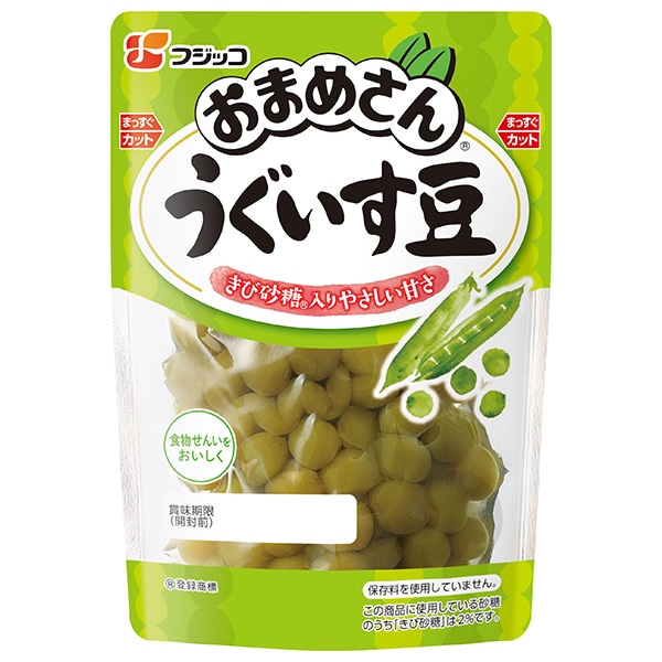フジッコ おまめさん うぐいす豆 140g×10袋入×(2ケース)