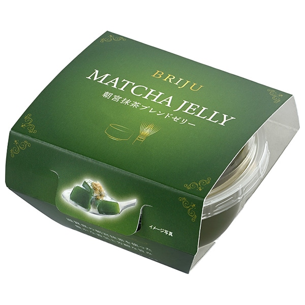 サクラ食品工業 BRIJU 抹茶ゼリー 朝宮抹茶ブレンド 149g×12個入×(2ケース)