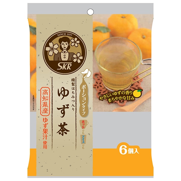 サクラ食品工業 ゆず茶 ポーションタイプ (23g×6個)×12袋入×(2ケース)