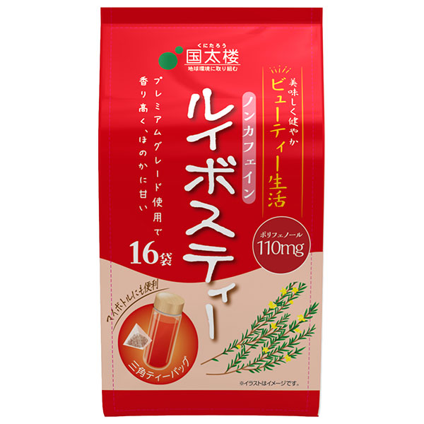 国太楼 ルイボスティー三角ティーバッグ16P 48g(16P)×6袋入×(2ケース)