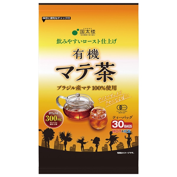 国太楼 ポット用 有機マテ茶 84g(30P)×12袋入
