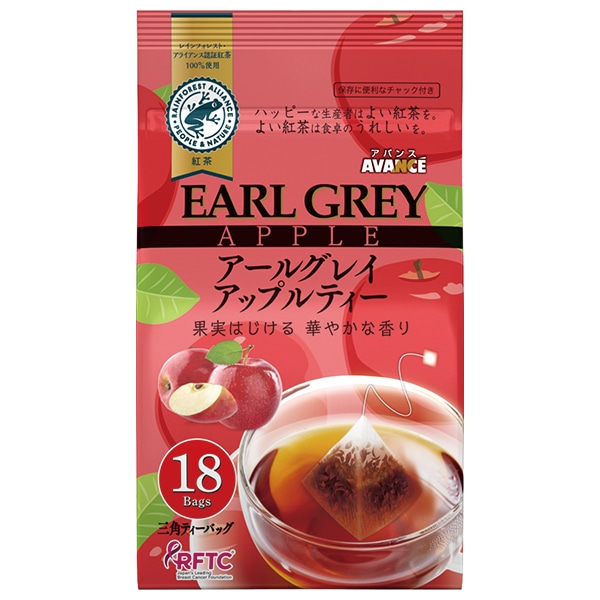 国太楼 テトラバッグ アールグレイ アップルティー 28.8g(18P)×6袋入×(2ケース)