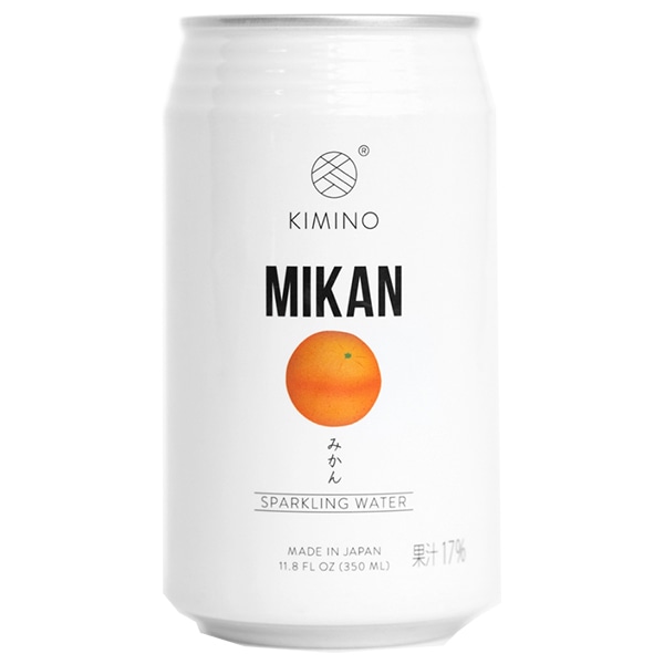 KIMINO DRINKS みかんスパークリングウォーター 350ml缶×24本入