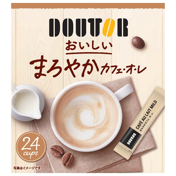 ドトールコーヒー おいしい まろやかカフェオレ (13g×24P)×24箱入