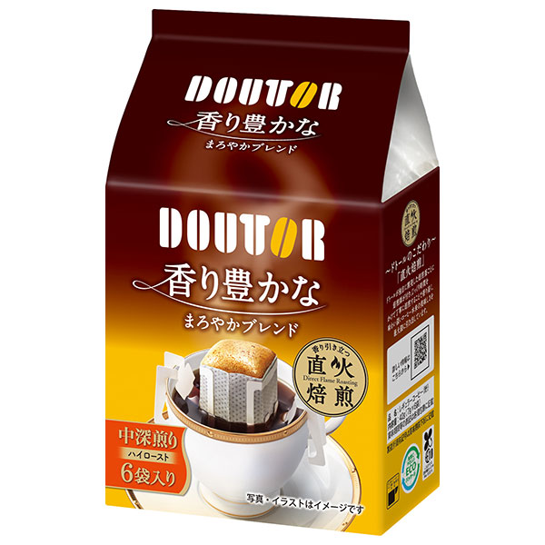 ドトールコーヒー 香り豊かなまろやかブレンド (7g×6袋)×36個入