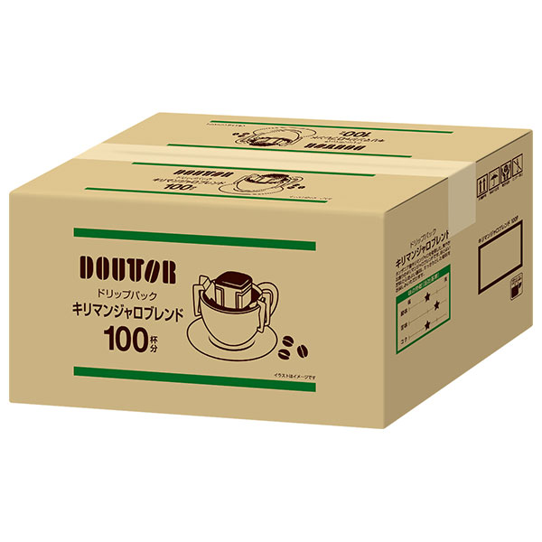 ドトールコーヒー ドトール ドリップパック キリマンジャロブレンド (7g×100P)×1個入×(2ケース)
