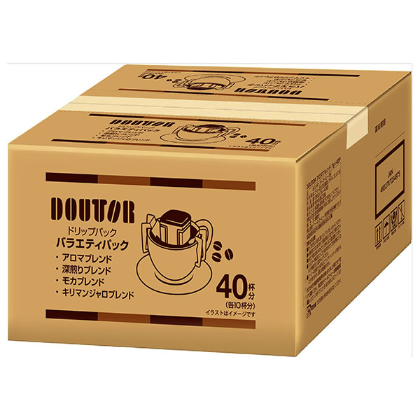ドトールコーヒー ドトール ドリップパック バラエティパック (7g×40P)×1個入×(2ケース)