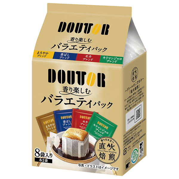 ドトールコーヒー 香り楽しむバラエティパック (7g×8袋)×36個入