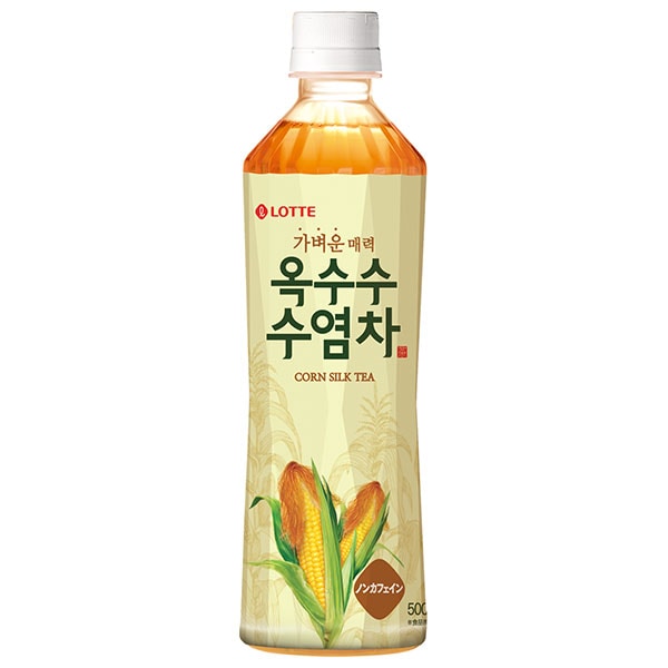 五星コーポレーション ロッテ とうもろこしのひげ茶 500ml×24本入×(2ケース)