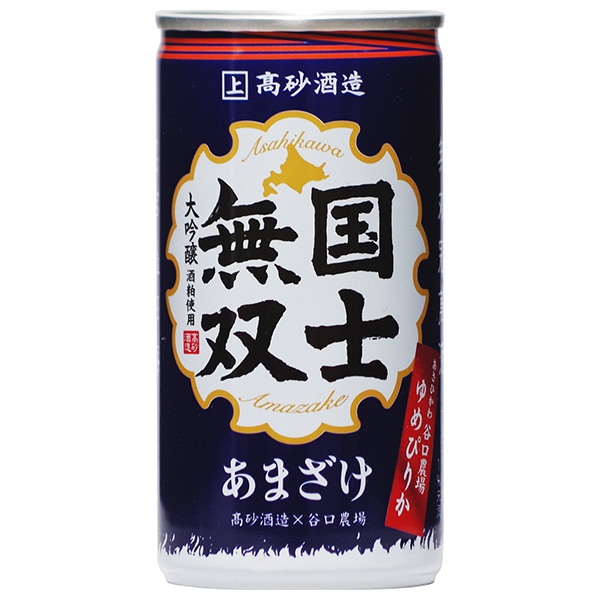 高砂酒造 国士無双 大吟醸酒粕甘酒 190g缶×30本入
