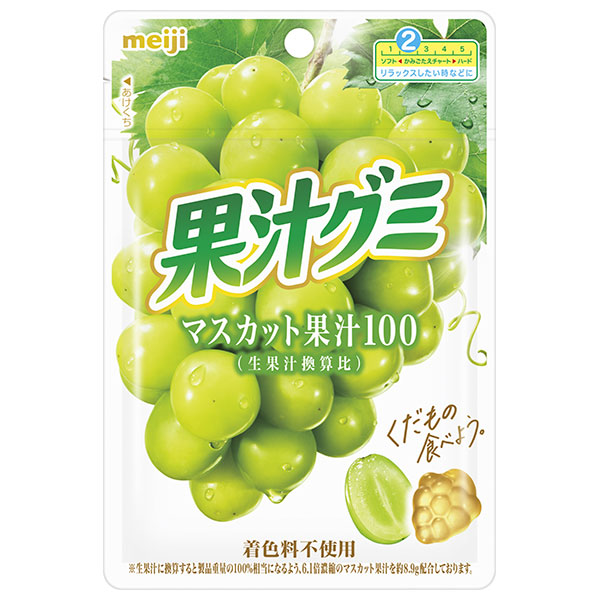 明治 果汁グミ マスカット 54g×10袋入