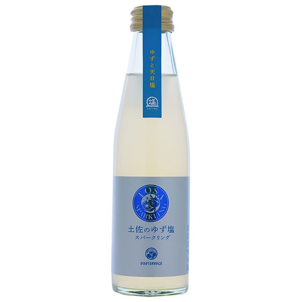 スタジオオカムラ 土佐のゆず塩スパークリング 195ml瓶×24本入