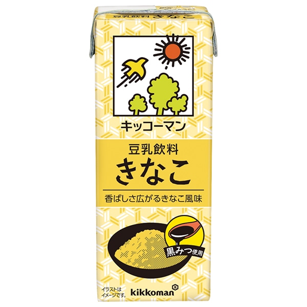 キッコーマン 豆乳飲料 きなこ 200ml紙パック×18本入×(2ケース)
